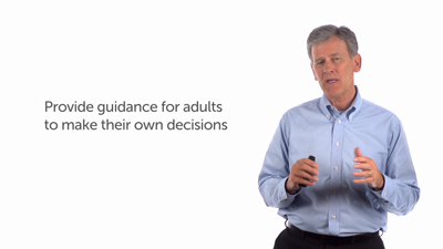 Providing Sufficient Guidance for Making Decisions