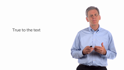 Interpreting a Text: Standards