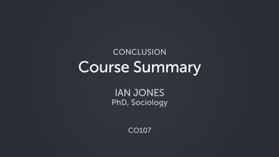Course Summary