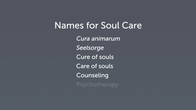 Defining Soul Care