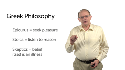 The Tension between Greek Philosophy and Christianity