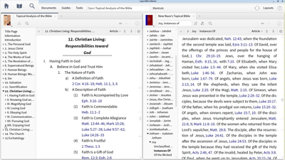 Using Topical Analysis Resources to Find Encouraging Bible Passages