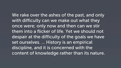 What Historians Do