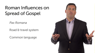Aspects of Roman Culture Conducive to the Gospel