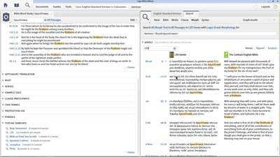Finding All Uses of prōtotokos in the Bible with the Bible Word Study Guide