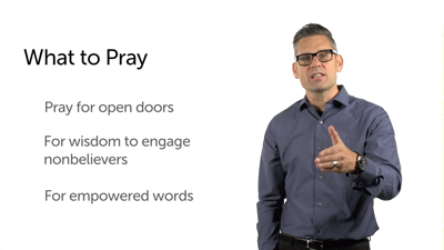 Prayer, Opportunities, and Wisdom