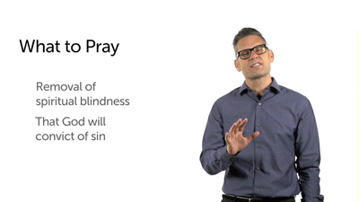 Prayer and Spiritual Blindness
