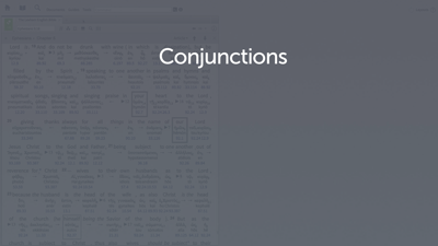 Introducing Conjunctions