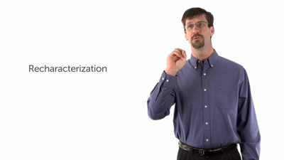 Recharacterization and Delayed Information