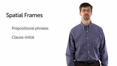 Spatial Frames