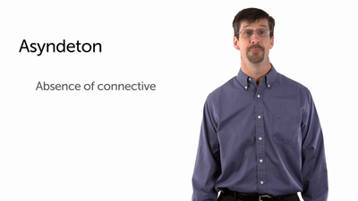 Asyndeton