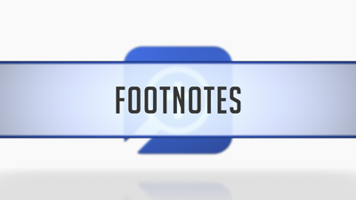 Footnotes in Citations