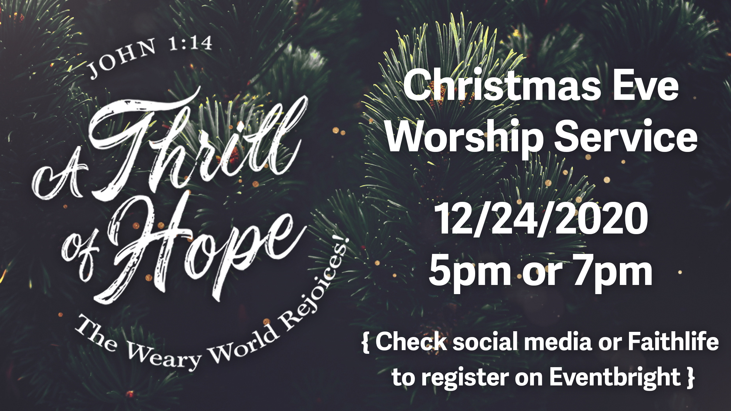 Christmas Hope - Christmas Eve - Logos Sermons