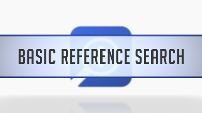 Basic Reference Search