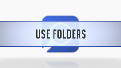 Using Folders