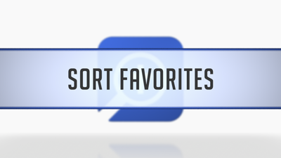 Sorting Favorites