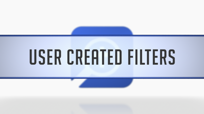 Timeline Filters Created by User