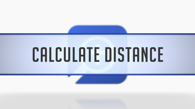 Calculating Distance