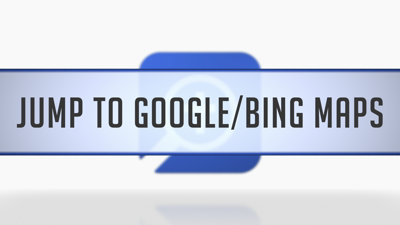 Jumping to Google or Bing Maps