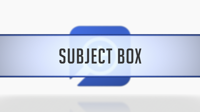 Subject Box
