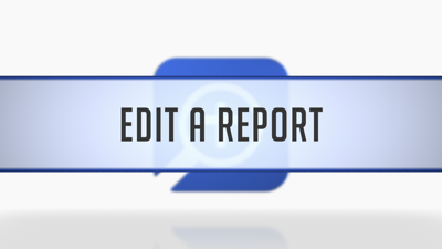 Editing a Report