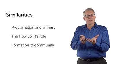 The Ministry of Jesus and His Disciples
