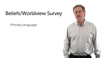 Neighborhood Beliefs and Worldviews