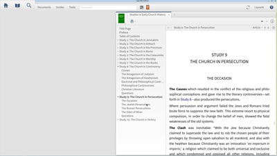 Researching Early Christian Persecution with Studies in Early Church History