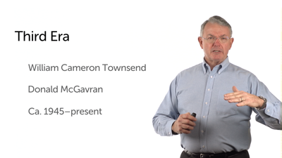 Three Eras of Evangelical Missions