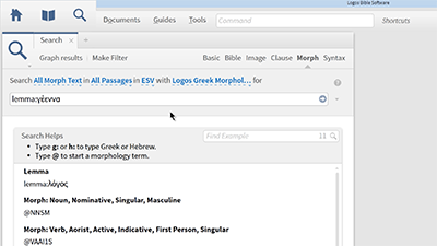 Performing a Morphology Search on Jesus’ Use of “Gehenna”