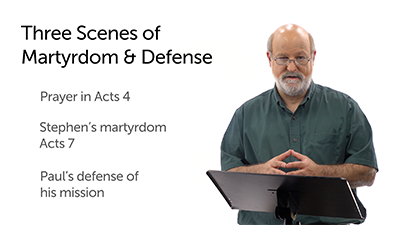 Persecution and Martyrdom: Acts 4