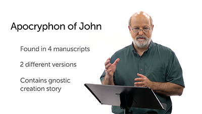 Background of the Gnostic Creation Story