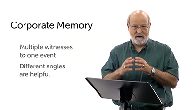 Corporate and Individual Memory
