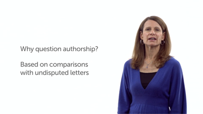 Authorship Question