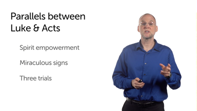 Relation between Luke and Acts