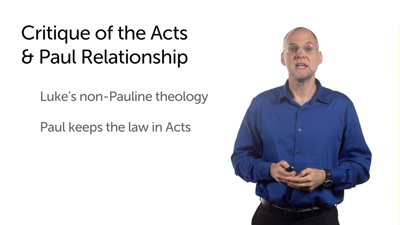 History in Acts and in Paul’s Letters