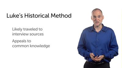 Luke’s Historical Method