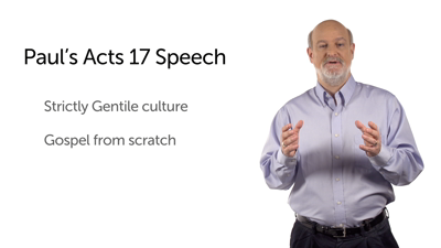 Paul’s Speech in Athens