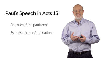 Paul’s Synagogue Speech