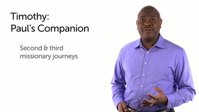 Timothy: Paul’s Helper