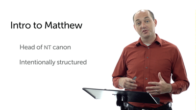 Matthew: Highly Structured, Literary, and Intentional Work