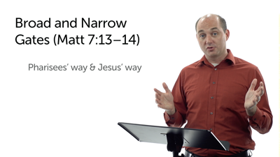 Inside-Outside Issues (Matt 7:13–23)