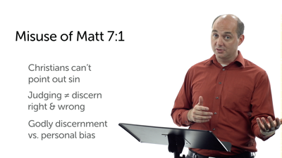 Judging Others (Matt 7:1–12)