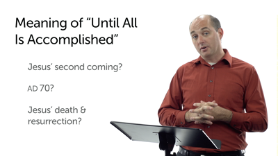 Fulfilling Old Testament Righteousness (Matt 5:17–20)