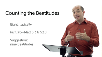 Introducing the Beatitudes (Matt 5:1–12)