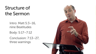 Understanding the Structure of the Sermon on the Mount