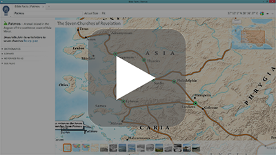 Finding the Distance between the Seven Churches Using the Bible Facts Tool