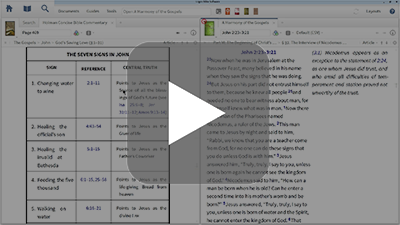 Using a Harmony of the Gospels to Find Parallels