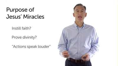 The Place of Miracles in Jesus’ Ministry