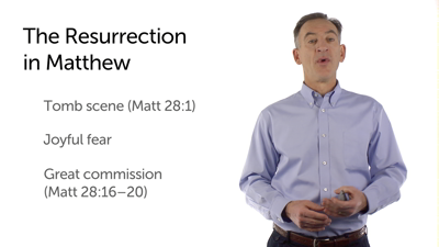 The Resurrection in Matthew